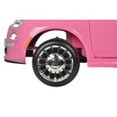 Macchina Elettrica per Bambini 12V con Licenza Fiat 500 Rosa