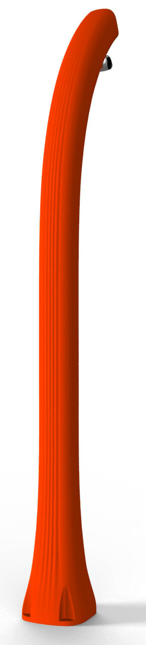 Doccia Solare da Giardino 28L Miscelatore Temporizzato Arkema Happy Beach Arancio