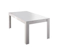 Tavolo da Salotto in Melamina 160x90x76cm TFT  Amalfi Bianco Lucido