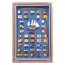 Quadro Bandiere Marinari 40x45x60H