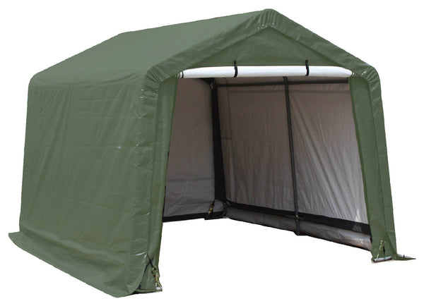 Bac de jardin 3,7x3,7xh2,4 m en tissu polyéthylène renforcé 195gr/m2 vert prezzo