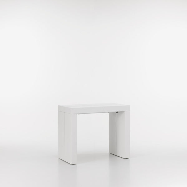 prezzo Console Extensible 45/180x90x75 cm en MDF TFT Mahuva Blanc Mat