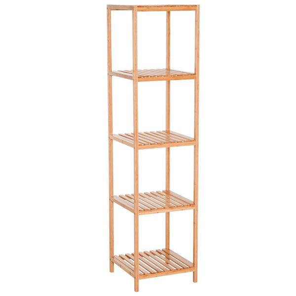 Étagère de Rangement en Bambou avec 5 Étagères 36x36x145 cm online