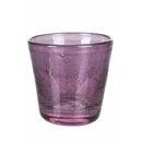 Set 6 Tazzine per Liquori Liquorini Cancun Provence in Vetro VdE Tivoli 1996 Viola