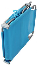 Lettino Prendisole da Giardino 188x55x24,5h cm in Textilene Vari Colori