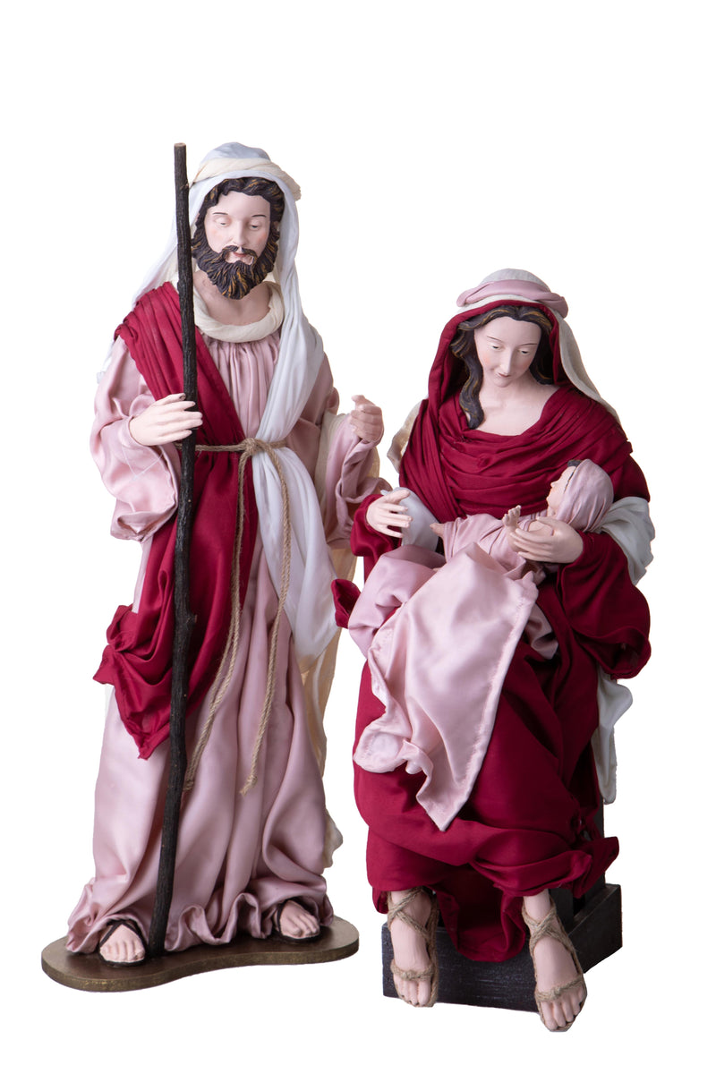 Natività 2 Personaggi H60 cm in Resina