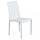 Chaise Cammie 41x50x91 h cm en Similicuir Blanc