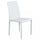 Chaise Cammie 41x50x91 h cm en Similicuir Blanc