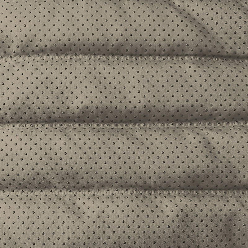 Copridivano Trapuntato in Microfibra Tortora Varie Misure