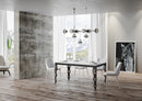 Tavolo Allungabile 180-284x90x80 cm Karamay Evolution Bianco Frassino