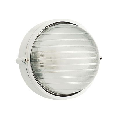 Petit Plafonnier Rond Couleur Blanche pour Ligne Industrielle Sovil Extérieure sconto