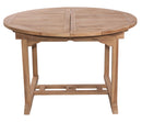 Tavolo Allungabile da Giardino 120/180xH75 cm in Teak Legno naturale