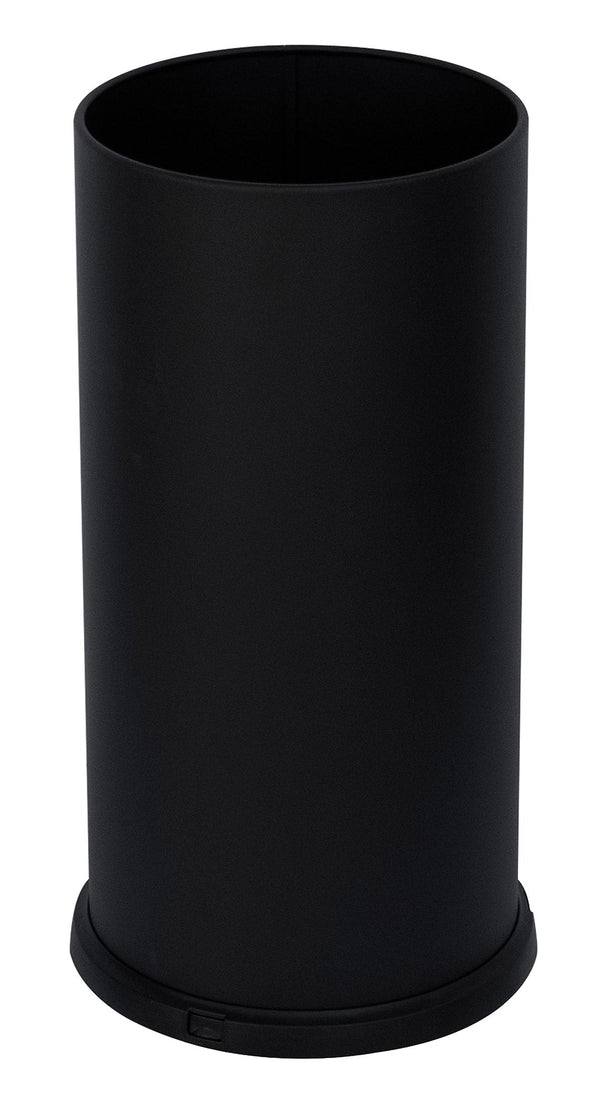 acquista Portaombrelli in Acciaio Verniciato Ø24xh49 cm Con Vaschetta Raccogli Goccia Nero