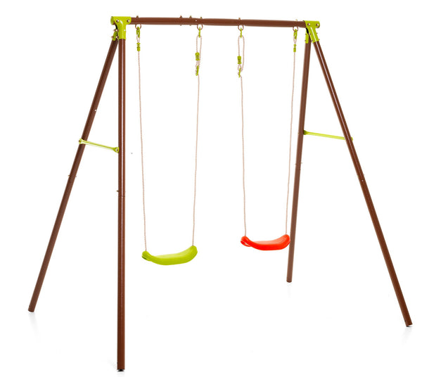 Altalena da Giardino 2 Posti 217x155x195 cm in Acciaio acquista