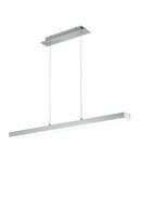 Lampada a Sospensione da Interno a LED in Alluminio Nickel Opaco