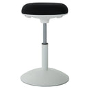 Sgabello per Estetista Girevole Altezza Regolabile Nero Ø40x45-59 cm 