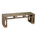 Panca Rettangolare da Giardino in Legno 120x40xh40cm Banloc