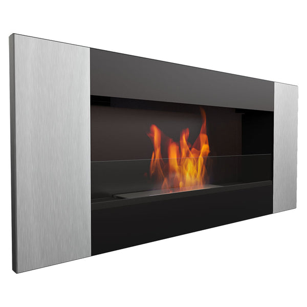 Cheminée Bioéthanol Murale 90x40 cm Flig Huston 2 Verty sconto