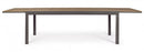 Tavolo Allungabile Elias 200-300x95 cm Antrac in Alluminio