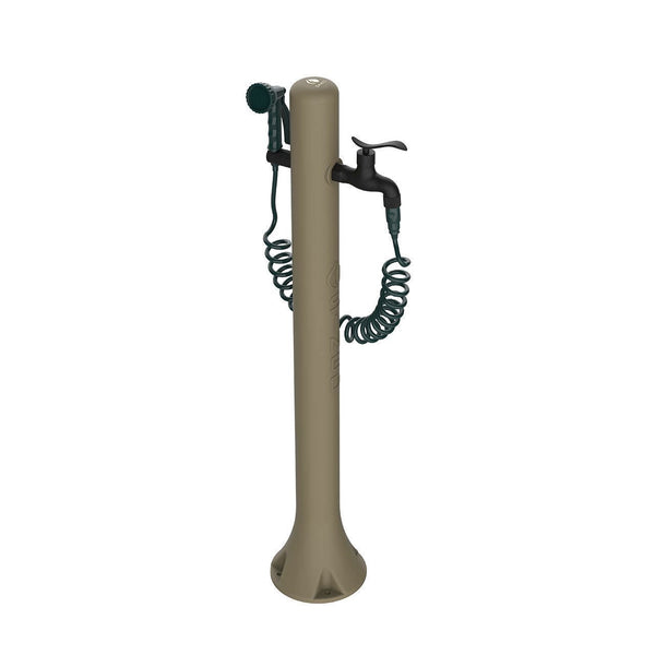 prezzo Fontana da Giardino con Rubinetto Tubo Flessibile e Pistola 8 Getti Sined Acqua Pro Tortora
