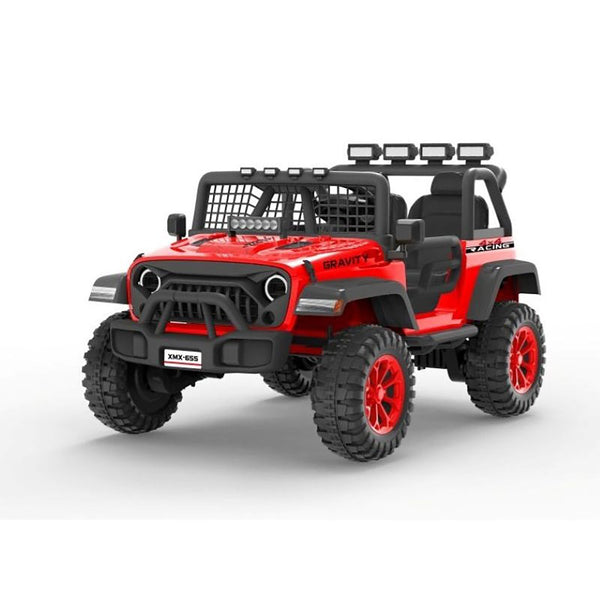 Auto Elettrica per Bambini Offroad 2 Posti Gravity XMX-655 con Telecomando Batteria 12V Rosso sconto