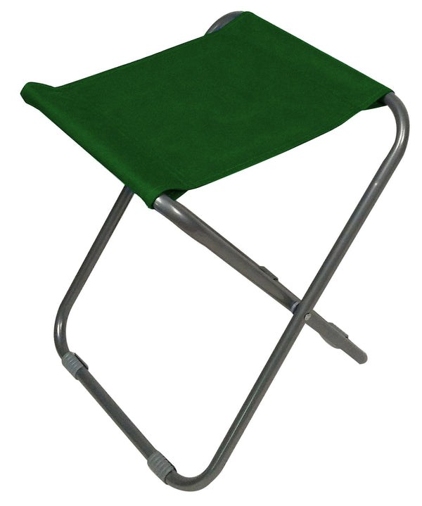 Tabouret de camping pliant 32x32x40 cm en métal et polyester vert acquista