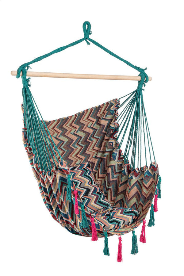 Amaca Sedia Sospesa da Giardino 120x146 cm in Poli-Cotone Santander acquista