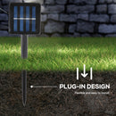 Luci di Natale da Esterno con 10 Bastoncini di Zucchero ad Alimentazione Solare