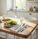 Servizio Set di Posate 24 pezzi in Acciaio Inox Eme Brio Azzurro 63