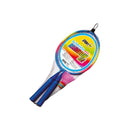 Set Badminton Mini Gioco Outdoor per Adulti e Bambini 2 Racchette e Volano Arcobaleno