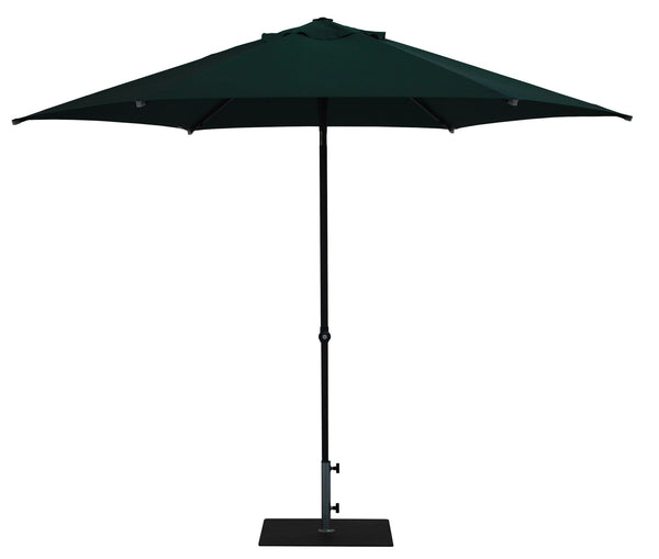 Ombrellone da Giardino Ø3 m Palo Ø38 mm in Alluminio Tessuto Poliestere Trend Verde acquista