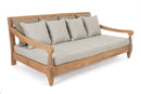 Divano Letto da Esterno Daybed 190x112x81h cm con Cuscini Bali Natural Fsc