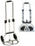 Trolley Pliant 45 Kg Porte-Bagages en Aluminium Tosini Trolley Silver