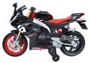 Moto Elettrica per Bambini Licenza Ufficiale Aprilia RS660 12V 3,5Ah Nero       