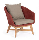 Poltrona 76x78x77h cm con Cuscini Coachella Scarlet 
