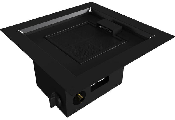 Réchaud à gaz d'extérieur Flig Poeria Noir avec télécommande Différentes tailles acquista