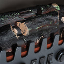 Camino Elettrico da Terra Effetto Fiamma 1800W Nero 