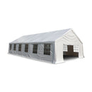 Tendostruttura Impermeabile 6x12m con 12 Finestre Telo in PVC Taddei Maxi