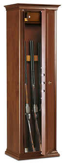 Armadio Di Sicurezza A Chiave Per 7 Fucili Serie Riv. Legno Technomax