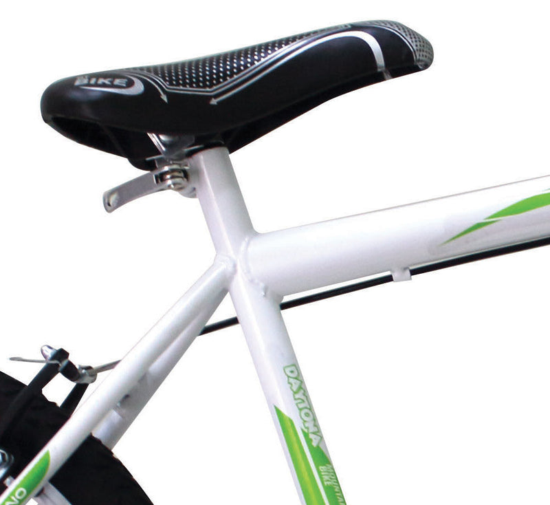 Bicicletta Mountain Bike MTB Ragazzo 26" 21V Kidfun Daytona Bianca