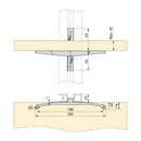 Set Staffe per Mensola in Zama Emuca 