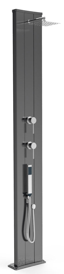 Mitigeur de douche de jardin et douchette Arkema Dada S Top Line Perla Nera acquista