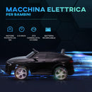Macchina Elettrica per Bambini 12V con Licenza Audi E-Tron Sportback Nera