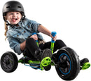 Green Machine Triciclo Go Kart a Pedalata Muscolare 10’’ con Leve Verde 
