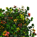 Parete Verde Verticale Artificiale 50x50 cm in Plastica Multicolor