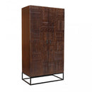 Mobile Daren 96x56x186 h cm in Legno Marrone
