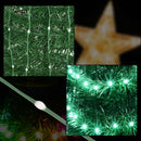 Albero di Natale a Cono Pieghevole Ø70x210 cm con 342 LED RGB Smart e Controllo App      