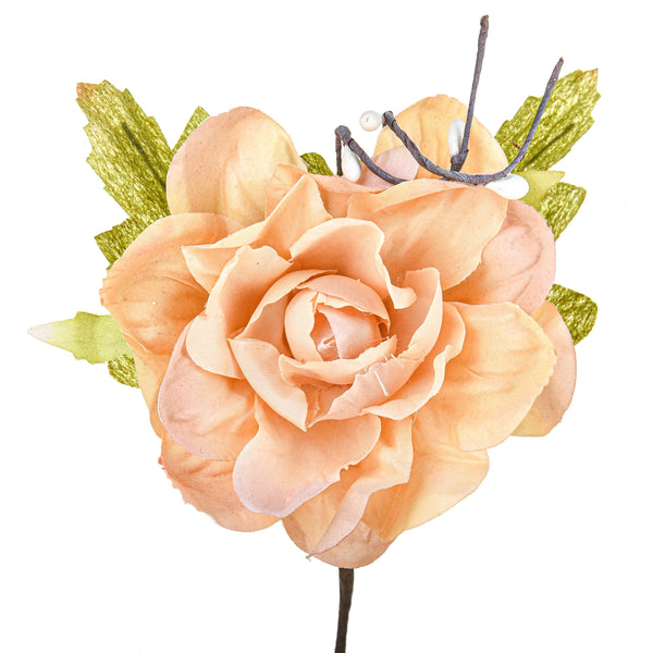 Lot de 24 pics à roses artificielles Hauteur 11 cm online