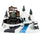 Village de Noël 24x16x17 cm avec lumières, sons et train de mouvement