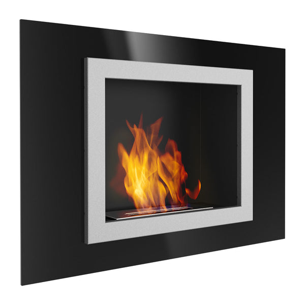 acquista Cheminée Bioéthanol Murale 90x63 cm Flig Indianapolis Noir
